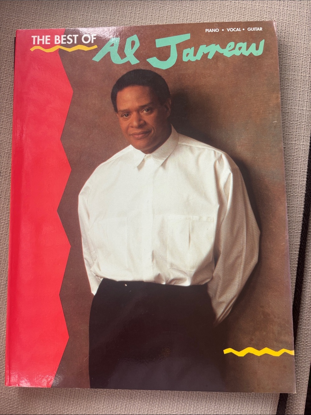 The Best of Al Jarreau sheet music piano vocal guitar